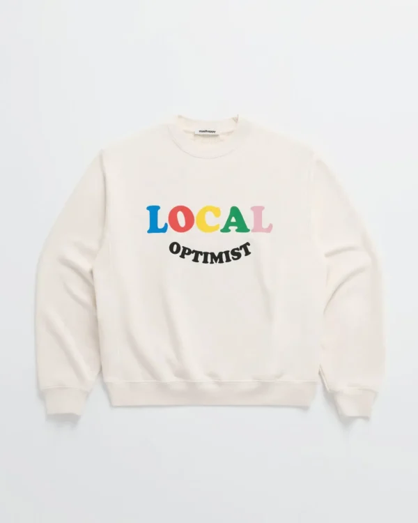 Antique Madhappy Local Optimist Fleece Crewneck - Madhappy Sale