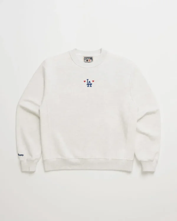 Ash Madhappy Dodgers Fleece Crewneck - Madhappy Sale