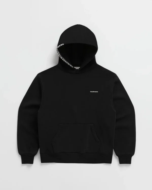 Black Madhappy Classics Fleece Hoodie - Madhappy Sale