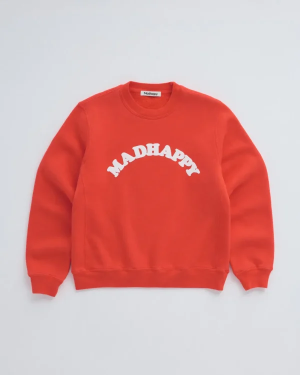 Flame Madhappy Cooper Fleece Crewneck - Madhappy Sale