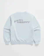 Halogen Mad Always Happy Fleece Crewneck Back - Madhappy Sale