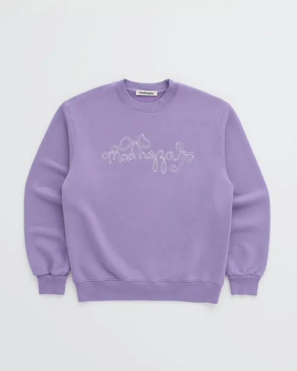 Mistberry Madhappy Bow Fleece Crewneck - Madhappy Sale