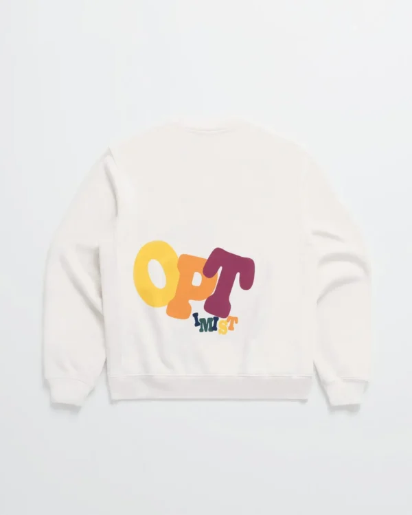 Tofu Madhappy Local Optimist Fleece Crewneck Back - Madhappy Sale