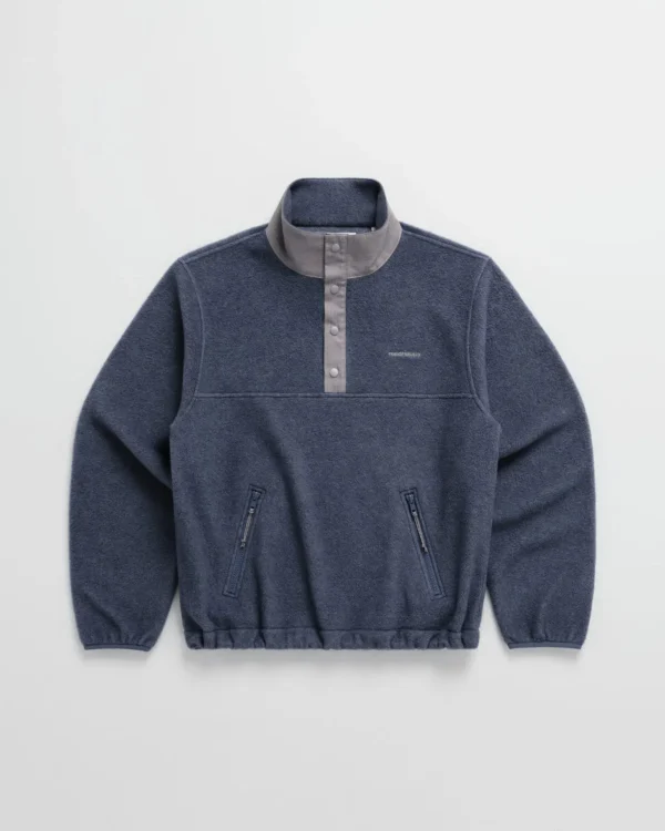 Blue Heather Madhappy Polar Fleece Pullover - Madhappy Sale