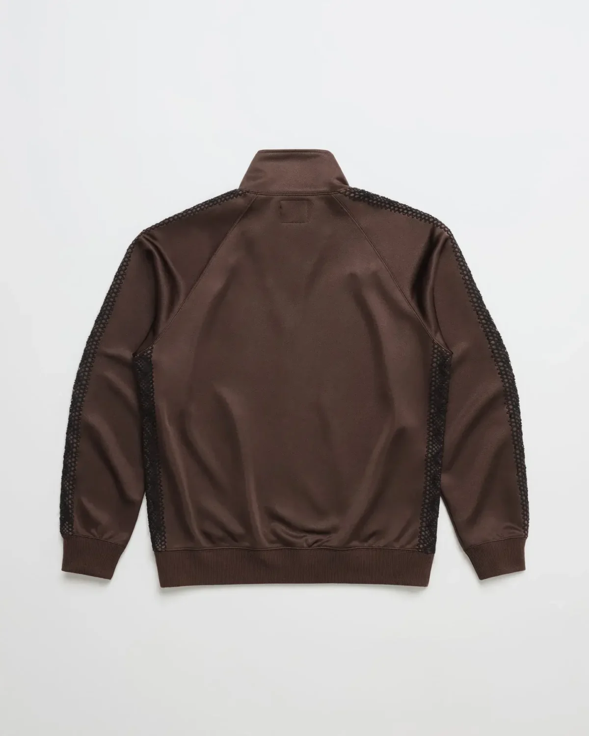 Dark Coffee Madhappy Needles Lace Track Jacket Back - Madhappy Sale
