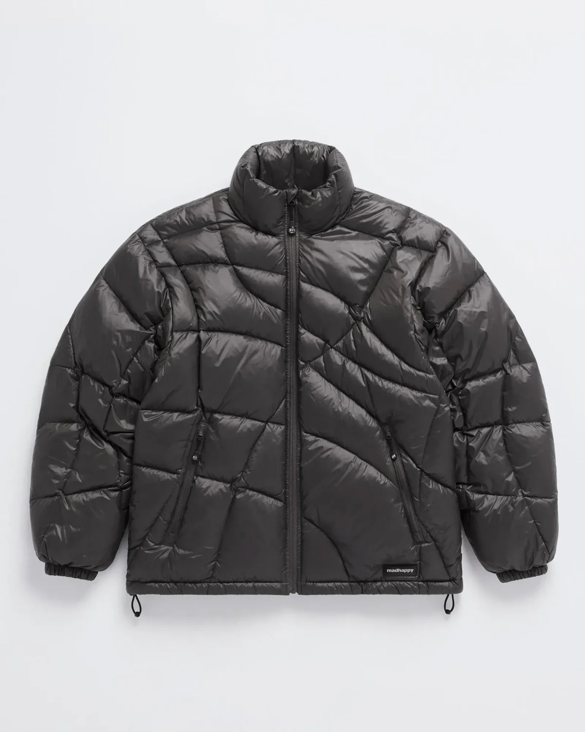 Graphite Madhappy Quilted Down Jacket - Madhappy Sale