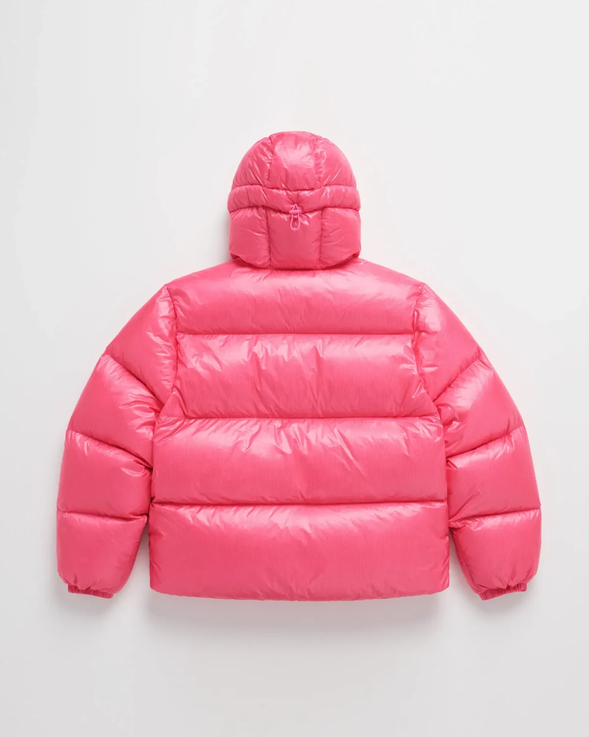 Shocking Pink Madhappy Cozy Down Puffer Jacket Back - Madhappy Sale