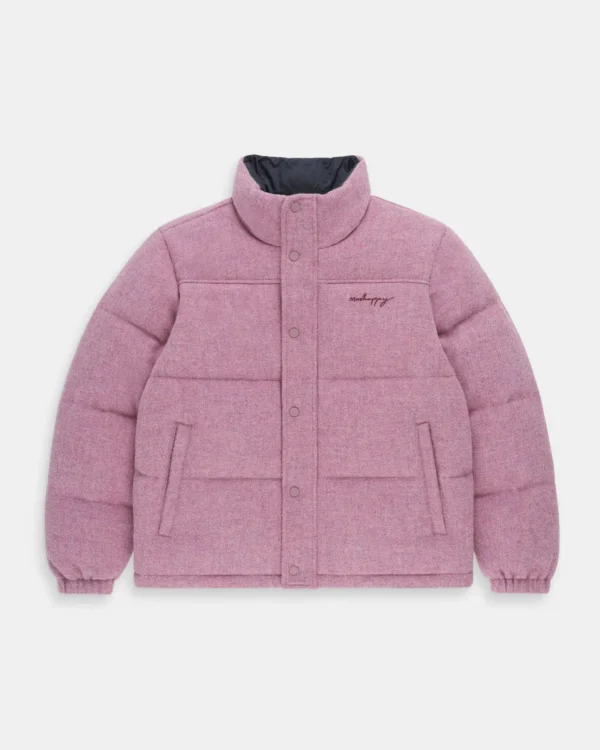 Violet Madhappy Harris Tweed Puffer Jacket - Madhappy Sale