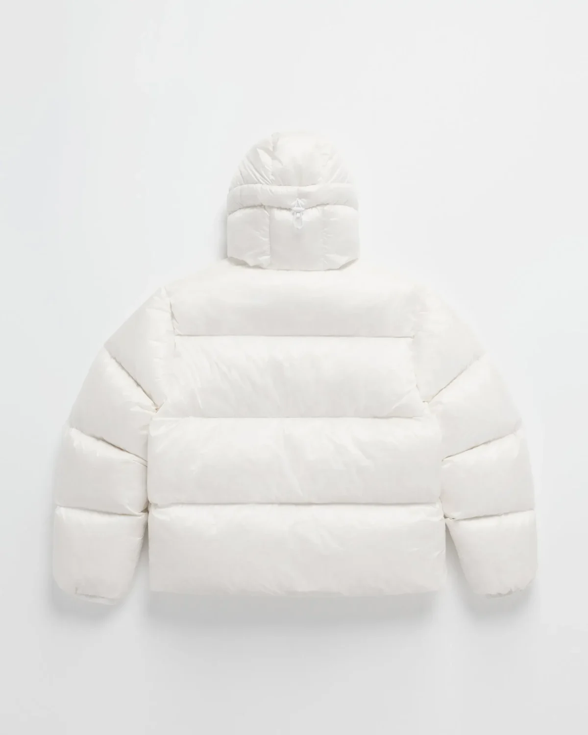 White Madhappy Cozy Down Puffer Jacket Back - Madhappy Sale