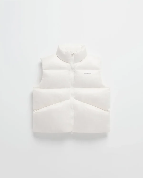 White Madhappy Cozy Down Puffer Vest - Madhappy Sale